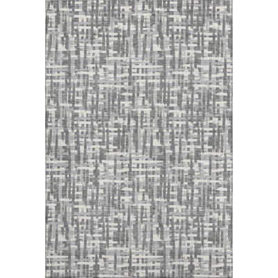 Premium Machine Washable Crumley AMF1059 Lines Rug_AMF1059GY