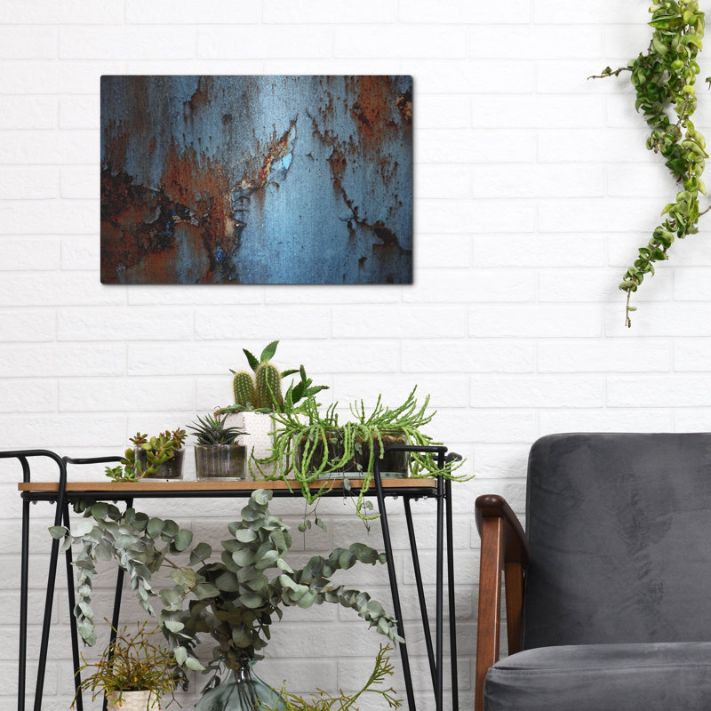 Wrought Studio™ 'Rust' by Photoinc Studio, Metal Wall Art,, 12" H x 16" W