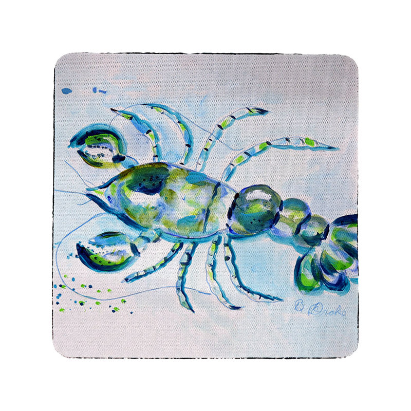 Sous-verre écrevisse