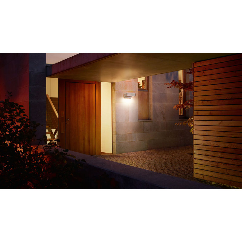 LED Outdoor Wall Light L 800 S Anthracite Motion Sensor Downlight Softlight Manual Override