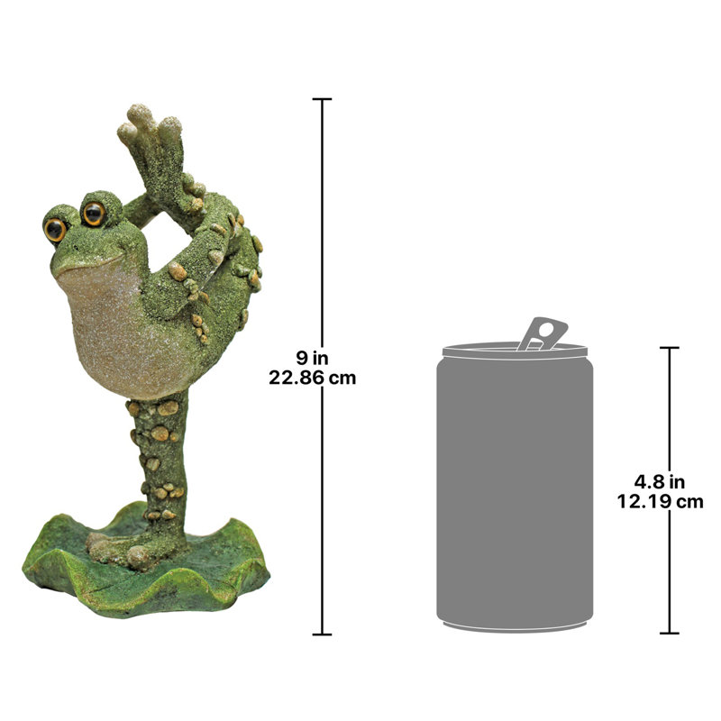 Boogie Down, Dancing Frog Leg Up Statue