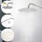 Thermostatic Complete Shower System with Rough in-Valve-97571290