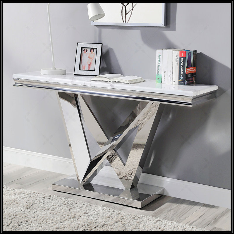 Table de canapé moderne de style glamour