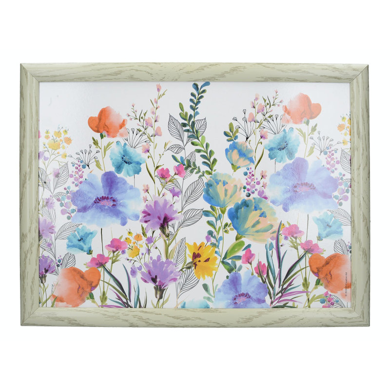 Meadow Floral Wood Tray