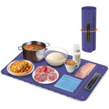 Warming Mat for Food - Electric Tray, Full Surface Heating, 4 Temp Levels, 5-Hour Auto Shut-Off