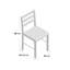 New York Dining Chairs, Natural Oak