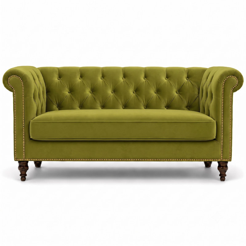 Velvet Performance Fabric By The Yard | 100% Cotton | Belgium, Kiwi