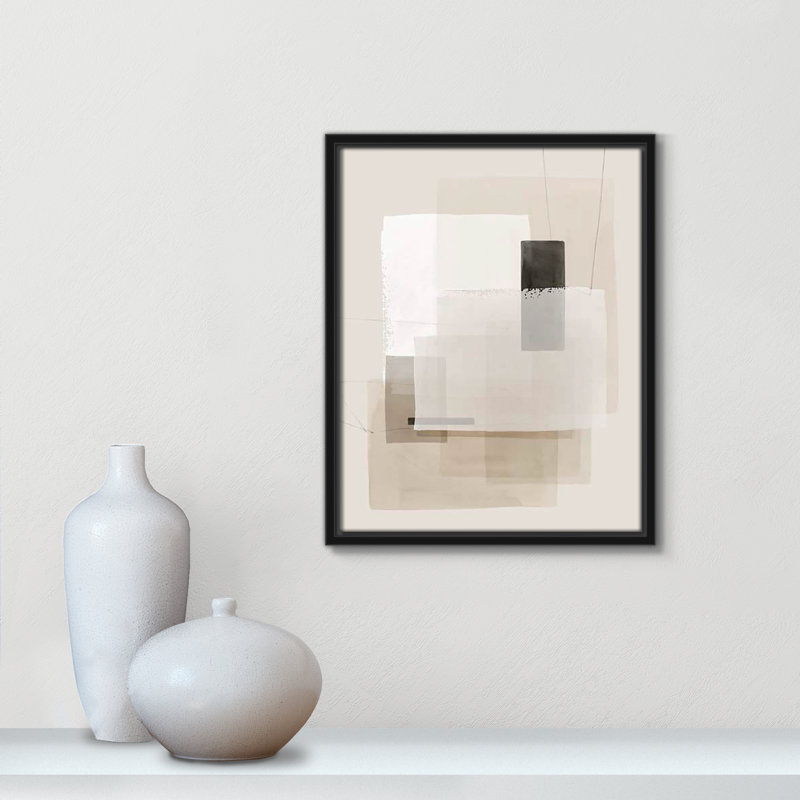 «Mystical Momentum II» par Hazel J, Cadre flottant noir, Pas de tapis, H 15,5 po x l 12,5 po x P 2 po