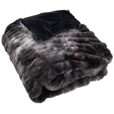EVERGRACE Jacquard Boho Sherpa Fleece Throw Blanket for Couch, Super