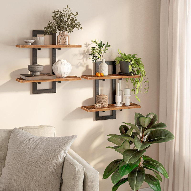 Aimie 2 Piece Bracket Shelf