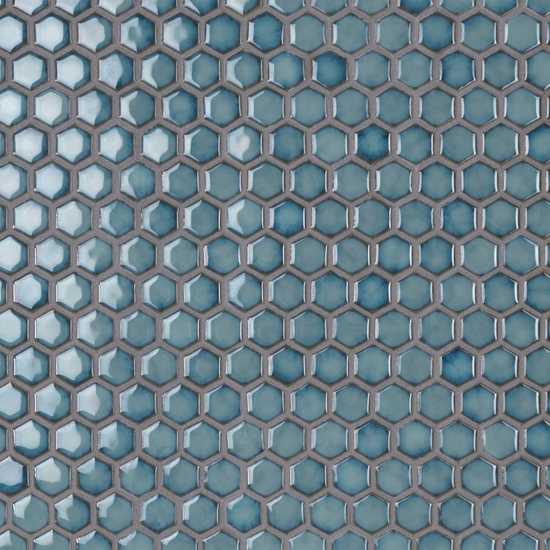 Carreau de mosaïque en porcelaine Merola, Marine