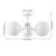 Plafonnier semi-encastré 3 lumières 23,5 po-105700991