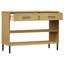 Keavni 98cm Solid Wood Console Table-1915220138
