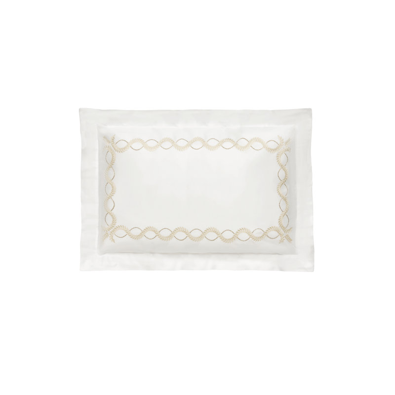 Diana Embroidery By DEA Cotton Pillow Sham, King