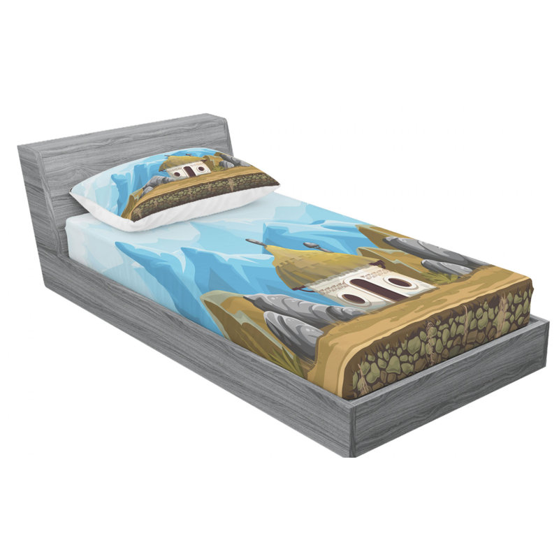 Ensemble de draps, Ensemble de draps pour lit simple TG avec drap-hou