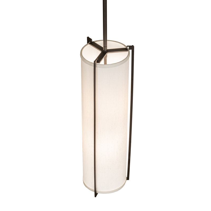 7" Wide Cilindro Structure Mini Pendant