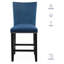 Tabouret de comptoir rembourré Anxhela