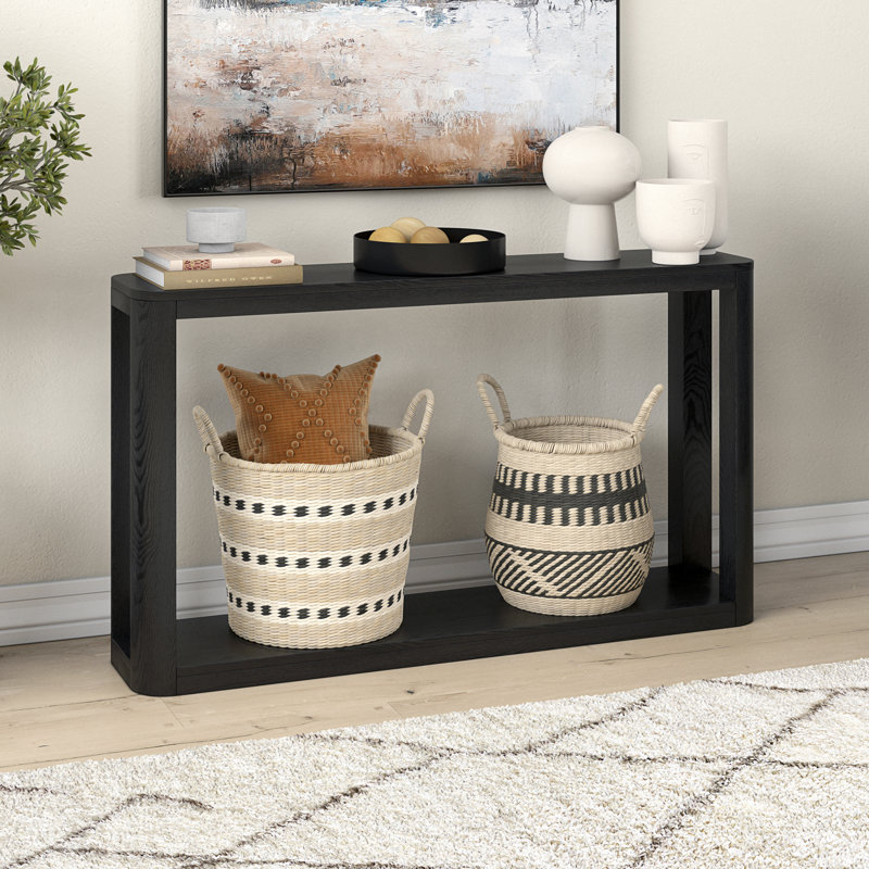 Vegard 132cm Console Table, Black