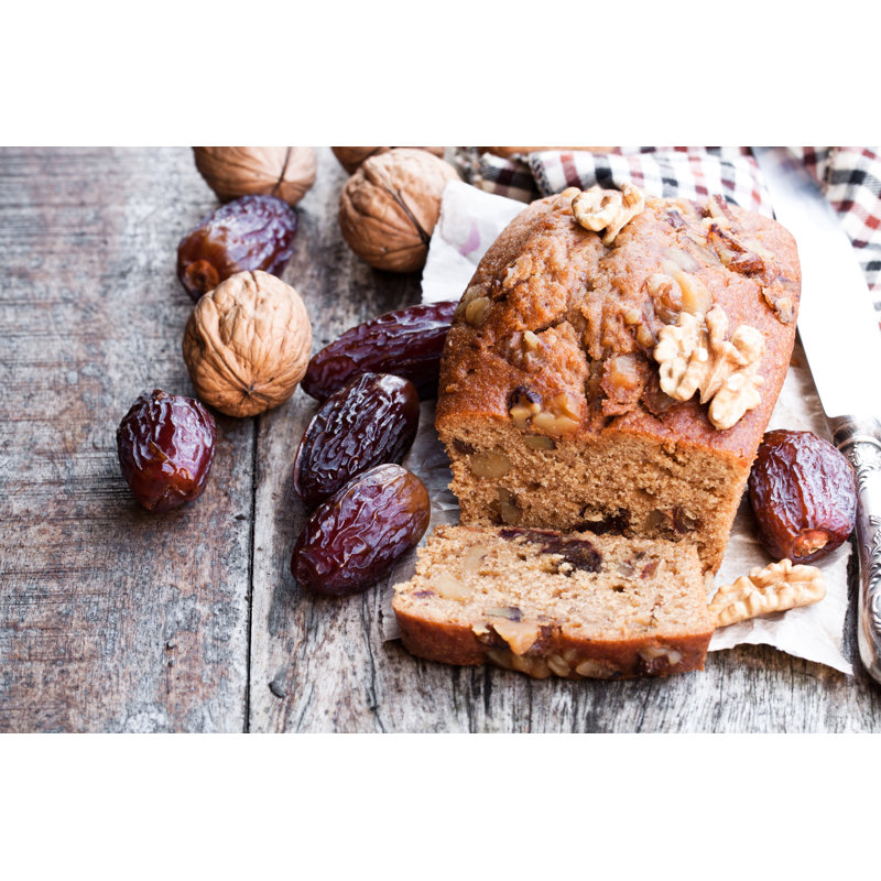 Loaf Cake by Lena_Zajchikova - Wrapped Canvas Print, 61cm H x 91cm W