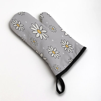 Little Happy Bee Oven Mitt Cotton Twill