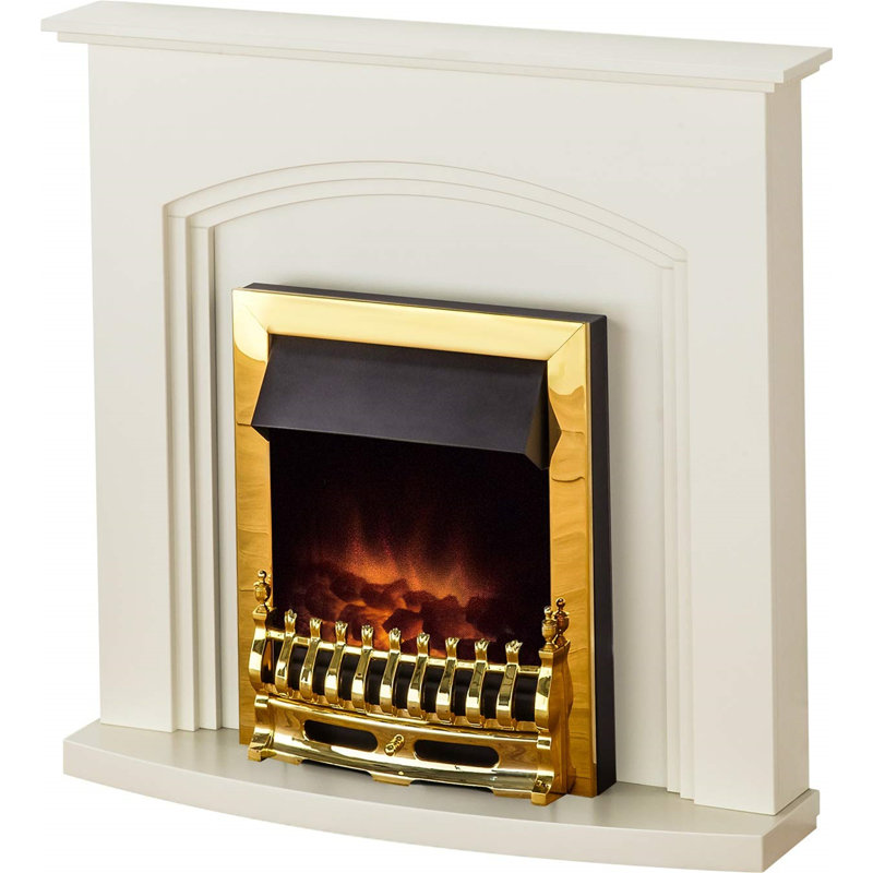 Truro Adam 50.7cm W Electric Fireplace with 6824.28 BTU