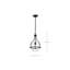 Luminaire suspendu bol 1 lumière Westway-88590717