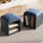 Velvet Shoe Stool