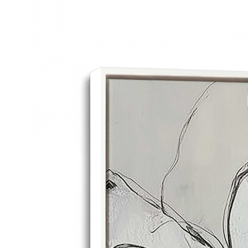 «Whispers of Earth», ensemble de 2 impressions, Cadre flottant blanc opaque, 18 po x 12 po