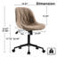 Fauteuil de bureau Darlaine-182742886