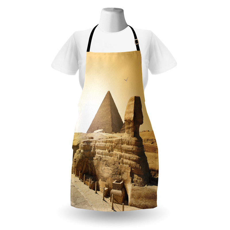 No Pattern Bib Apron