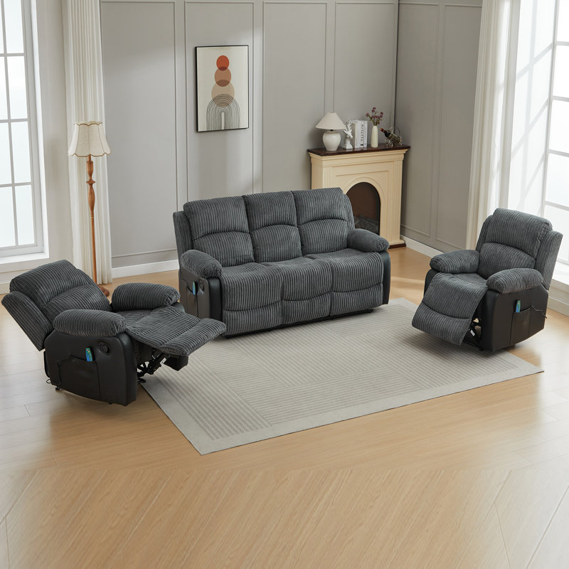 Fabric 241.3cm Reception Sofa