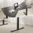Marquavius Adjustable Height Steel Executive Desk-91289127