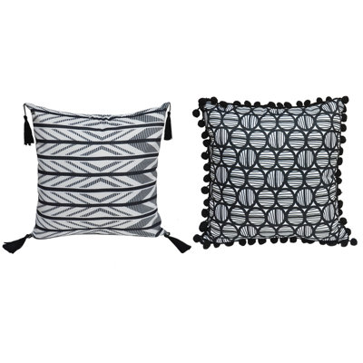 Housse et insert de coussin carré Chloe