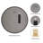 Modern Round Framed Wall Mounted Mirror-17459353-24520697