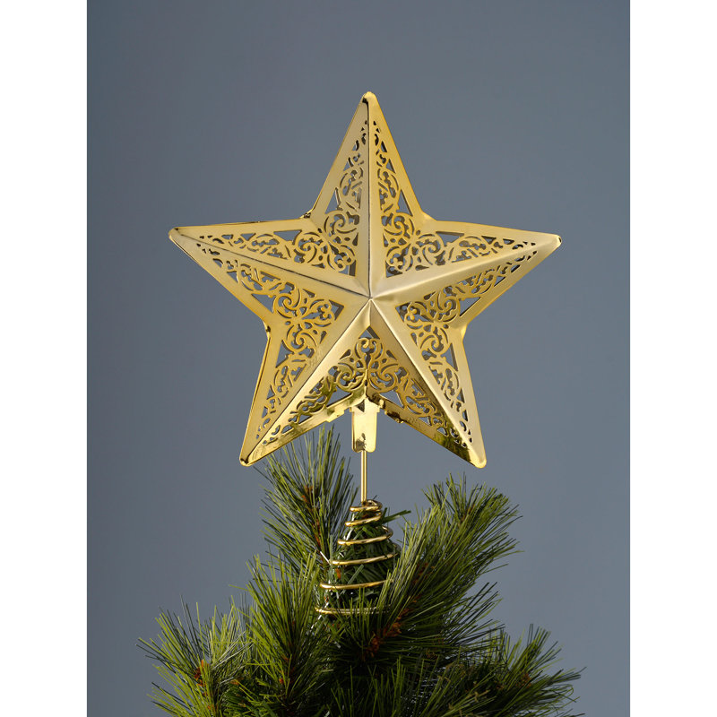 30cm Metal Astrology & Stars Tree Topper