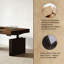 Bureau électrique en bois massif 70,87 po-1870575834
