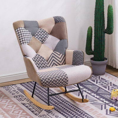 Chaise berçante Bunow