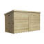 Shiplap Pent Wooden Shed-121846350-119276642