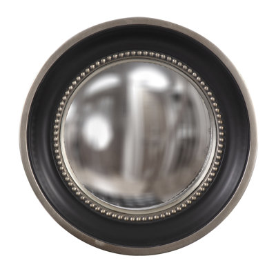 Sparacino Solid Wood Round Mirror