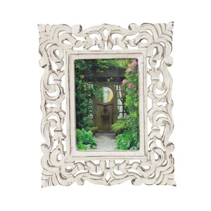 Wynne Matte Wood Single Picture Frame in White