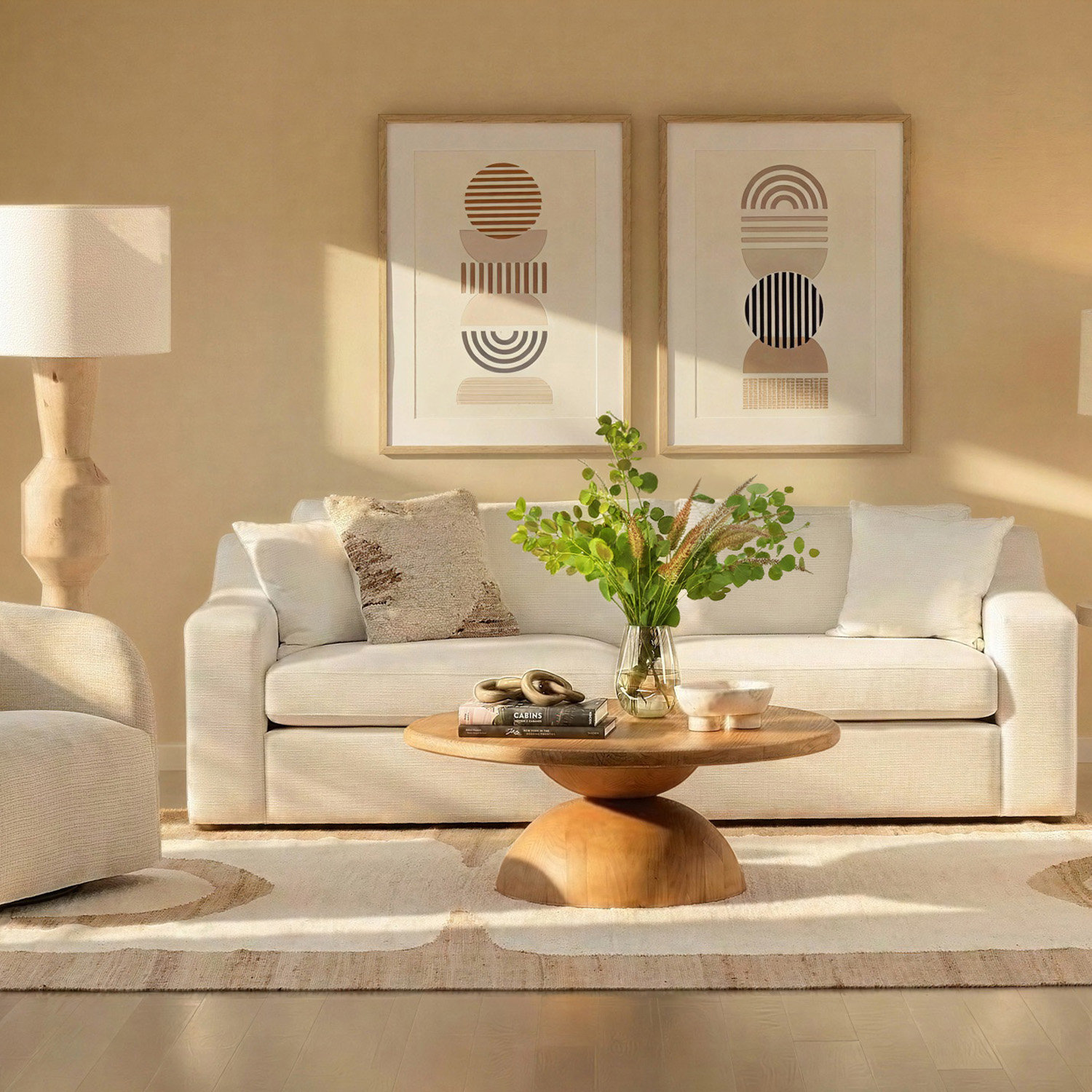 Saria Solid Wood Single Coffee Table