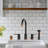 Pull Down Double Handle Kitchen Faucet-89360312