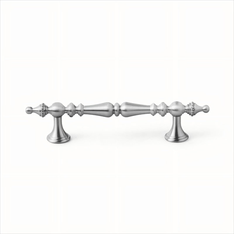 Ensemble de poignées de barre 6-3 / 10 "d'un centre à l'autre, Chrome poli, 3 4/5"