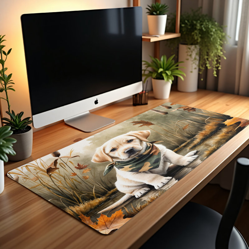 Polyester Desk Pad, 23.6x13.8