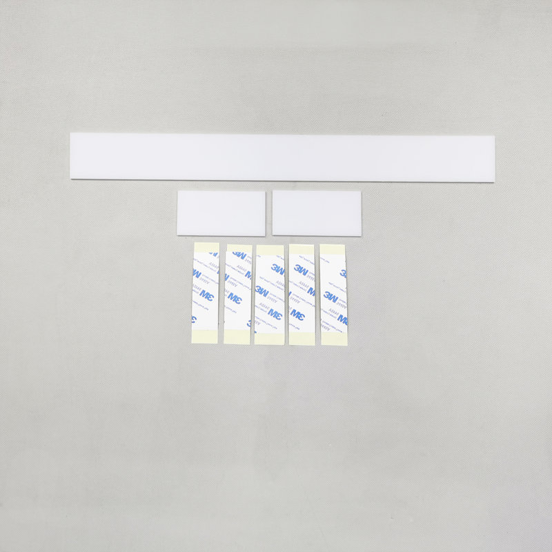 Ebern Designs®, croix blanche 8,3 x 15,9 po, 3 pièces en acrylique, avec ruban adhésif double face, plexiglas en acrylique blanc chrétien