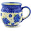 Bleu-belle Fleur Stoneware Coffee Mug