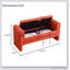 Banc de bout avec accoudoirs et rangement Modern Modern-1397785400