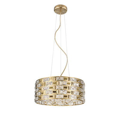 Clarkfield 6 - Light Crystal Pendant