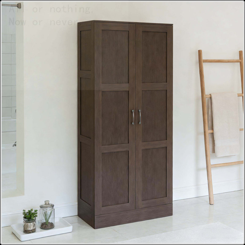 Armoire de rangement autoportante - H 70,75 po avec portes à fermeture en douceur