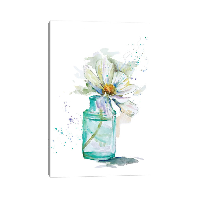 Fresh Little Flower I by Patricia Pinto - Wrapped Canvas Painting, 101.6 cm H x 66.04 cm W x 1.91 cm D
